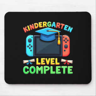 Kindergarten Level Complete Graduation Cl 2025 Boy Mouse Pad