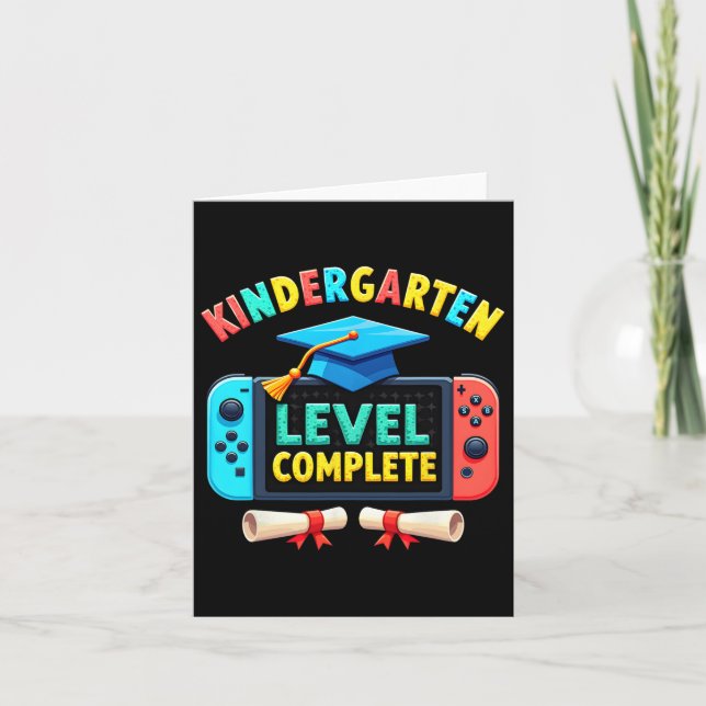 Kindergarten Level Complete Graduation Cl 2025 Gam Card (Front)