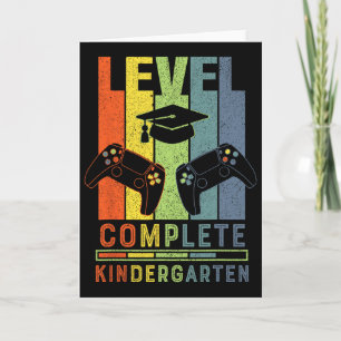 Kindergarten Level Complete Graduation Cl 2025 Gam Card