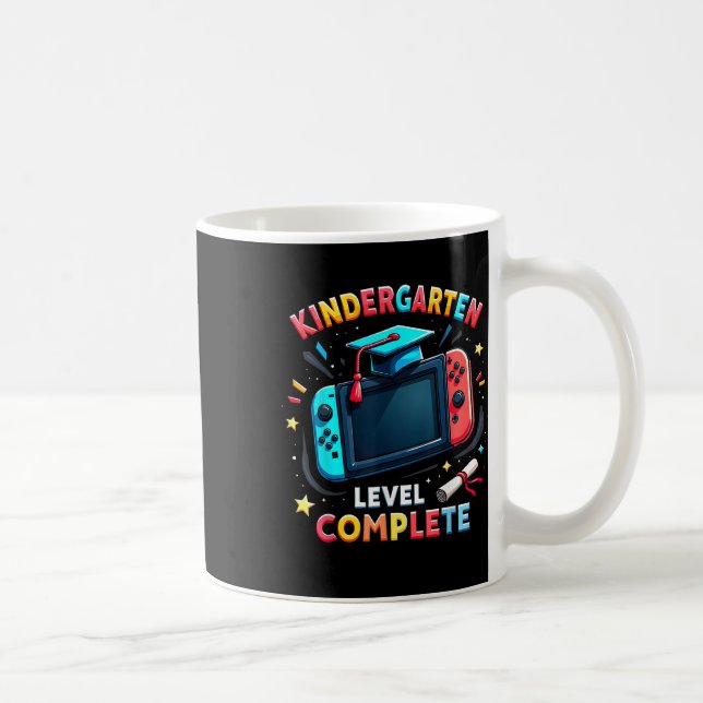 Kindergarten Level Complete Graduation Cl 2025 Gam Coffee Mug (Right)