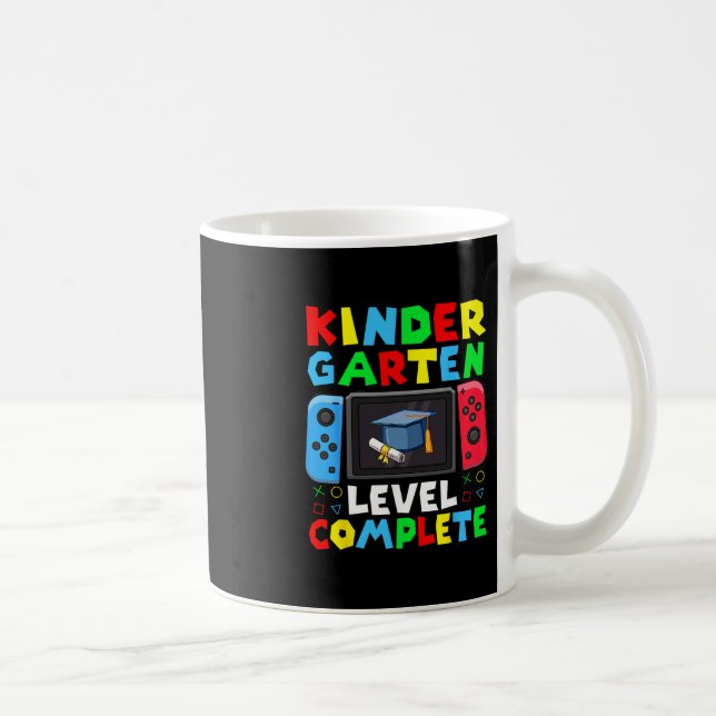Kindergarten Level Complete Graduation Cl 2025 Gam Coffee Mug (Right)