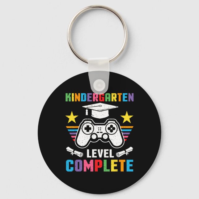 Kindergarten Level Complete Graduation Cl 2025 Gam Key Ring (Front)