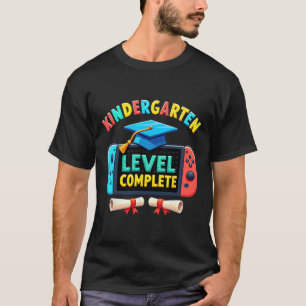 Kindergarten Level Complete Graduation Cl 2025 Gam T-Shirt