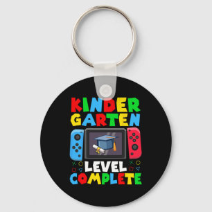 Kindergarten Level Complete Last Day Of School Gra Key Ring