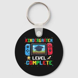 Kindergarten Level Complete Last Day Of School Gra Key Ring