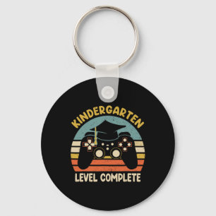 Kindergarten Level Complete Last Day Of School Vid Key Ring