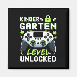 Kindergarten Level Unlocked Video Gamer Back To Sc Magnet