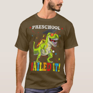 Kindergarten Nailed It Cute Unicorn Face Graduatio T-Shirt