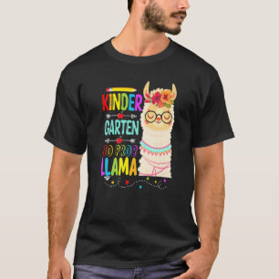 Kindergarten No Prob Llama  Teacher Student Llama T-Shirt