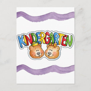 Kindergarten Postcard