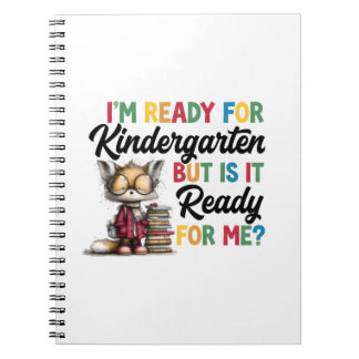 Kindergarten Prep Cute Class Scholar Notebook