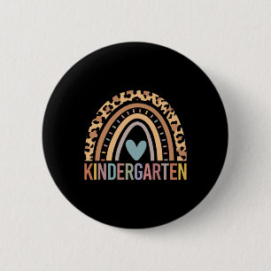 Kindergarten Rainbow Girls Boys Teacher Team Kinde 6 Cm Round Badge