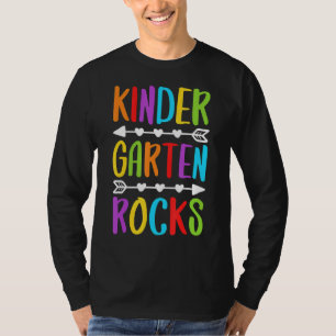 Kindergarten Rocks Back To School Teacher T-Shirt