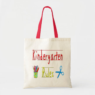 Kindergarten Rules Tote Bag