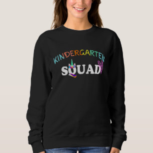 Kindergarten Squad Unicorn Kindergarten Sweatshirt