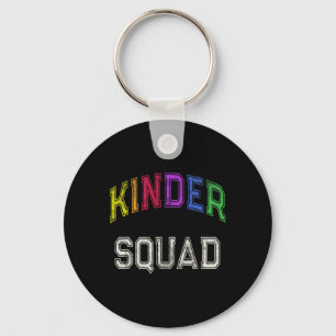 Kindergarten Student Kinder Squad Reading Teacher Key Ring