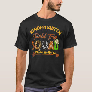 Kindergarten Students School Zoo Field Trip Squad  T-Shirt