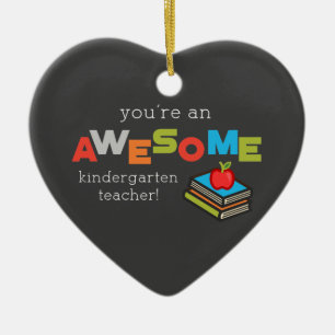 Kindergarten Teacher Appreciation Day, Awesome Ceramic Tree Decoration