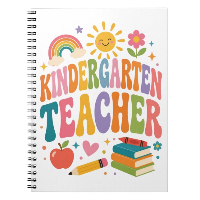 Kindergarten Teacher Appreciation Notebook (Front)