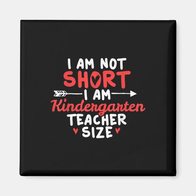 Kindergarten Teacher Back To School  Magnet (Front)