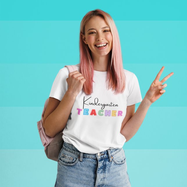 Kindergarten Teacher Back to School T-Shirt (Creator Uploaded)