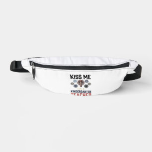 Kindergarten Teacher Fireworks Vintage Shirt Desig Bum Bags