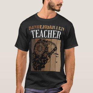 Kindergarten Teacher Melanin African American Wome T-Shirt
