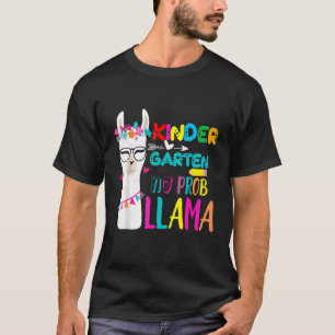 Kindergarten Teacher Student Back To School No Pro T-Shirt