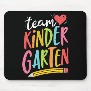 Kindergarten Teacher Student Fun Back To School Gi Mouse Pad