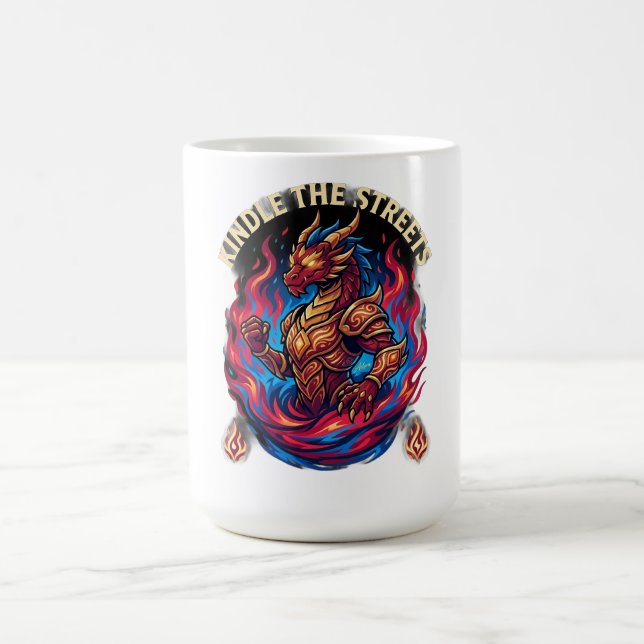 Kindle The Streets T-Shirt Coffee Mug (Center)
