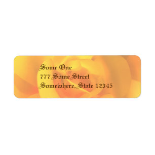 Kindled Rose Address Labels