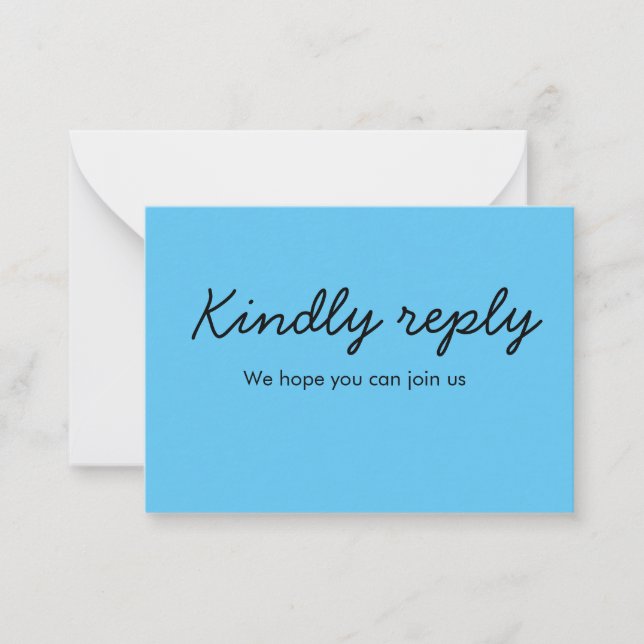 Kindly reply song request add name text minimal ca card (Front)