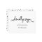"Kindly sign" Black White guest book Wedding Sign
