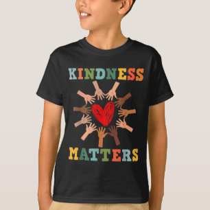Kindness Anti-Bullying Diversity Inclusion Hand T-Shirt