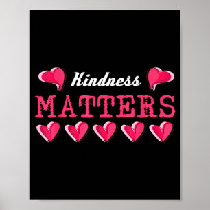 Kindness Anti-Bullying Stop Hate Be Kind Poster