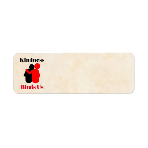 Kindness Binds Us Return Address Label