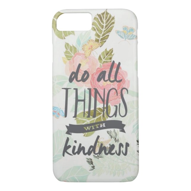 Kindness Case-Mate iPhone Case (Back)