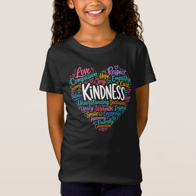 Kindness compassion empathy and respect T-Shirt (Front)
