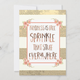Kindness Confetti Card