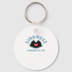 Kindness Connects Us Classic Key Ring