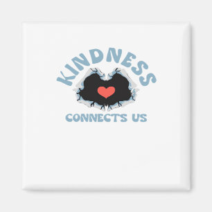 Kindness Connects Us Classic Style Magnet