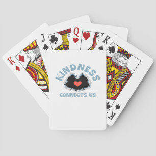 Kindness Connects Us Classic Style Playing Cards
