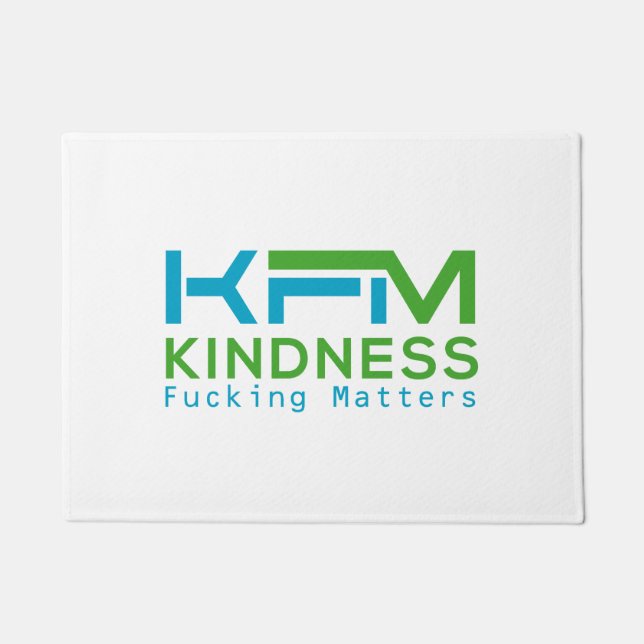 Kindness Fing Matters Doormat (Front)