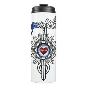 Kindness In French Colour Thermal Tumbler