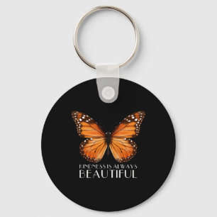 Kindness Is Always Beautiful Monarch Butterfly Gif Key Ring