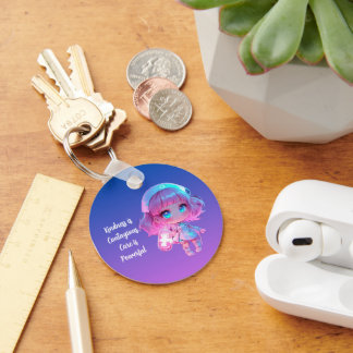 Kindness is Contagious, Care is Powerful Key Ring
