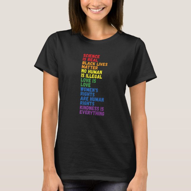 Kindness is everything LGBTQ+ Pride   T-Shirt (Front)