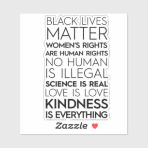 Kindness Is Everything Vinyl Stickers