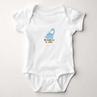 Kindness is free- Cute baby dino and mum Bodysuit