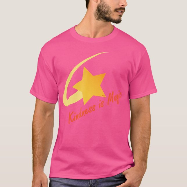 Kindness Is Magic Shooting Star T-Shirt (Front)